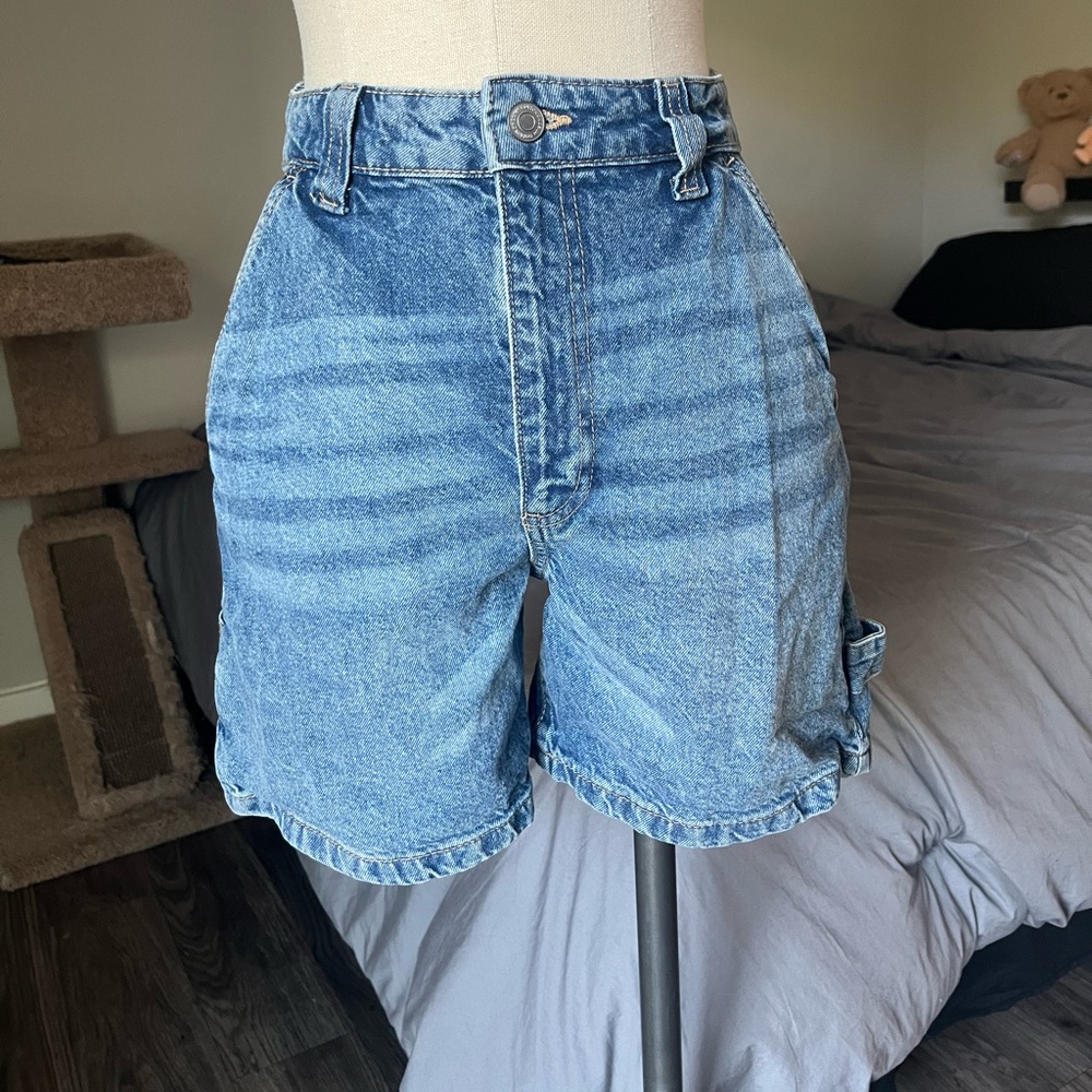 carpenter denim shorts
